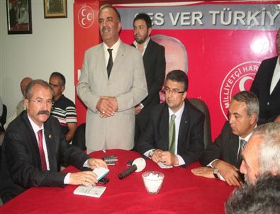Mhp Milletvekilleri Erzincan’da