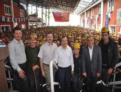 Ak Parti Manisa Milletvekili Aydemir Madencilerle Buluştu