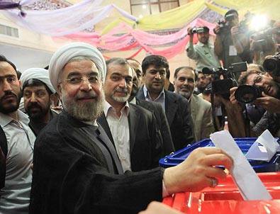 İran'da reformcu aday Ruhani önde