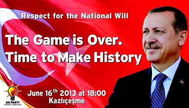 Erdoğan Sincan'dan Gezi'ye mesaj verdi