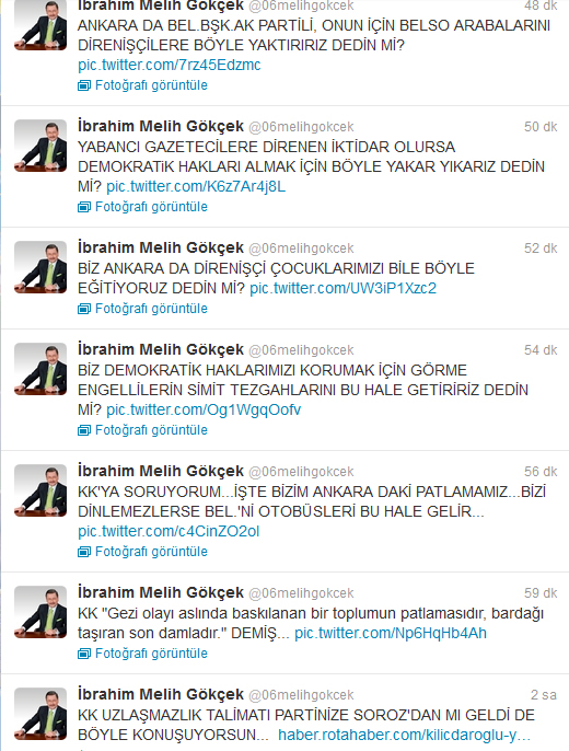 Melih Gökçek'ten Kılıçdaroğlu'na şok sorular