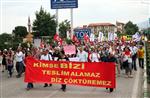 TÜRK MÜHENDİS - Kesk Bursa Üyeleri Taksim Gezi Parkı İçin Yürüdü