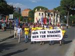 Ödemiş’te ‘taksim Olayları’ Protestosu