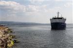 ÇİMENTO FABRİKASI - Çanakkale'de Karaya Oturan Gemi Kurtarıldı