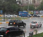 GÜNEŞLİ HAVA - Diyarbakır'da Sağanak Yağış