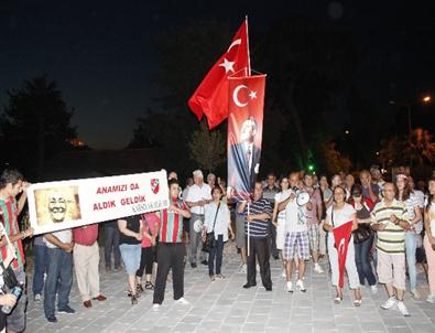 Selçuk'ta Gezi Parkı Protestosu