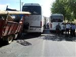 ELEKTRİK DİREĞİ - Adıyaman’da Zincirleme Trafik Kazası: 6 Yaralı