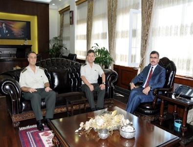 Bölge Komutanı Valiyi Ziyaret Etti