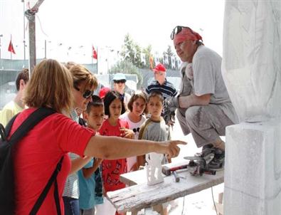 Geleceğin Sanatçıları Taş Heykel Sempozyumu’nda