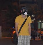 GAZ MASKESİ - Turgutlu'da Duran Adam Eylemi