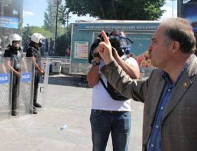 CHP Milletvekili Levent Gök'ten polise ağır küfür