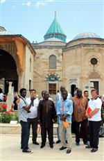 MEVLANA MÜZESİ - Nijerli Gazeteciler Mevlana Müzesi'ni Ziyaret Etti
