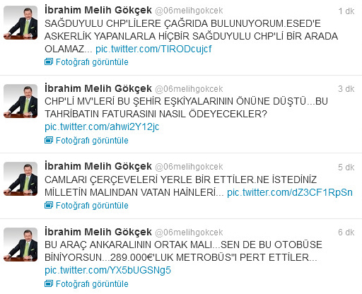 Melih Gökçek: Milletin malından ne istediniz vatan hainleri!