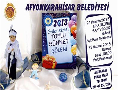 Afyonkarahisar’da Sünnet Şöleni