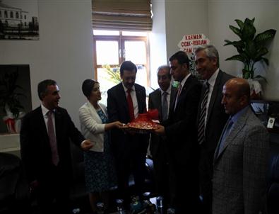 Bakan Eker ve Hisarcıklıoğlu’ndan DTSO’ya Ziyaret