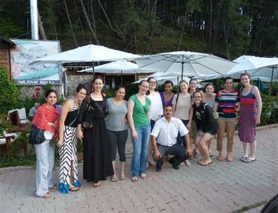 ABD’li Öğrenciler Kızılcahamam Kaplıcalarına Hayran Kaldılar