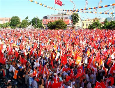 Başbakan’ın Milli İradeye Saygı Mitingi