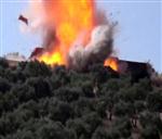 AMATÖR KAMERA - Esad Güçlerine Ait Cephane Havaya Uçuruldu