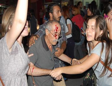 Eskişehir’de Eylemcilere Bira Şişeli Saldırı