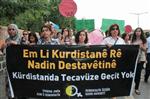Diyarbakırlı Kadınlardan Tecavüz Olayına Tepki Yürüyüşü