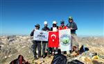 MUNZUR - Selçuklu Dağcılar Munzur Dağlarına Tırmandı