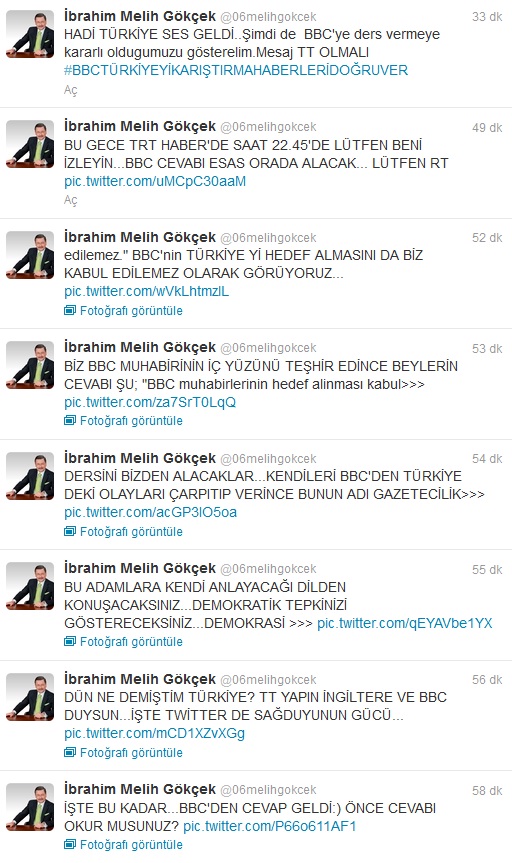 BBC'nin açıklamasına Melih Gökçek'ten jet yanıt