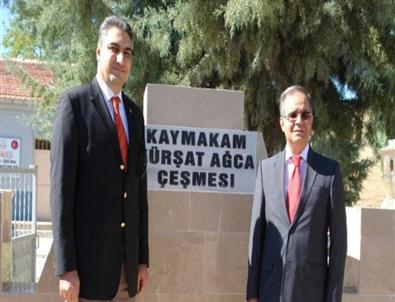 Kaymakam Kürşat Ağca Çeşmesi’nin Açılışı Yapıldı