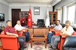 ALİ MURAT BUCAK - Sağlık Komisyonu Üyelerinden Belediye Başkanı Bucak'a Ziyaret