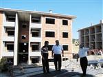 45 Afet Konutunun Yapımı Devam Ediyor