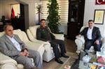 JANDARMA ALAY KOMUTANLIĞI - Albay Şen'den Başkan Özdemir’e Veda Ziyareti