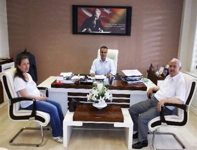 Başkan Karaman’dan Kumluca Belediyesi’ne Ziyaret