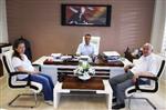 METIN ÇETIN - Başkan Karaman’dan Kumluca Belediyesi’ne Ziyaret