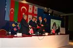 Kars’ta Bakü Tiflis Kars Demiryolu Projesi 6. Bakanlar Üçlü Toplantısı Yapıldı
