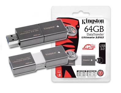 Kingston’ın USB 3.0 flaş belleği Türkiye’de