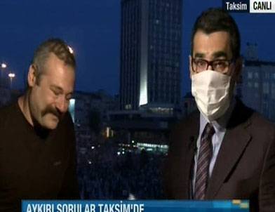 Levent Üzümcü ve Aysever canlı yayında gaz yedi