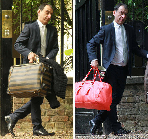 Kate Moss İki Bavulla Gitti