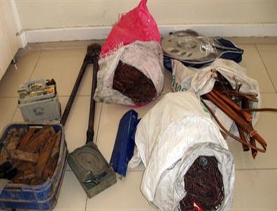 Karaman’da Hırsızlık Zanlısı 5 Kişi Tutuklandı