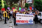 TOPÇU KIŞLASI - Salihli’de Kesk, Gezi Parkı Olayları Nedeniyle İş Bırakma Eylemi Gerçekleştirdi