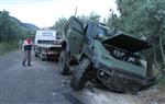 NARLıCA - Zırhlı Araç Test Sürüşünde Takla Attı: 3 Yaralı