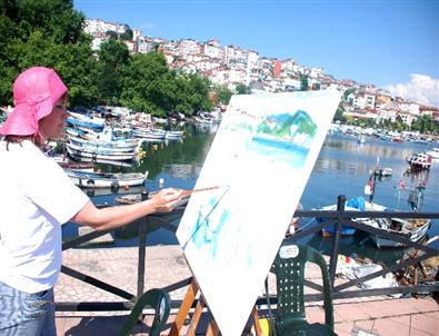 Uluslararsı Sevgi Barış Dostluk Resim Çalıştayı Düzenlendi