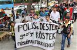 TÜRK GENÇLİĞİ - Erzurum'da Polise Destek Yürüyüşü
