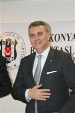 50 MİLYON DOLAR - Fikret Orman, Konya Beşiktaşlılar Derneği Delegeleriyle Bir Araya Geldi