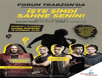 Forum Trabzon'da ‘işte Şimdi Sahne Senin’ Projesi Başlıyor