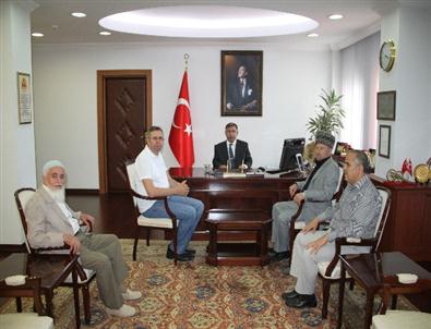 Kabartay Balkarya Cumhuriyeti Diyanet İşleri Başkanı Hazret Ali Dzasejev’den, Vali Yılmaz’a Ziyaret