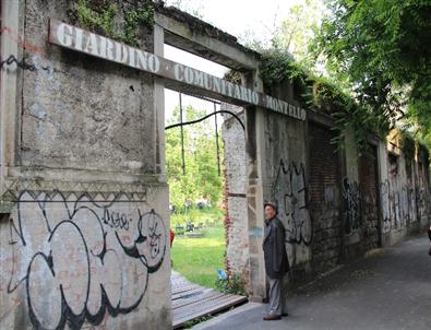 Milano'da 'küçük Gezi Parkı' Kuruldu