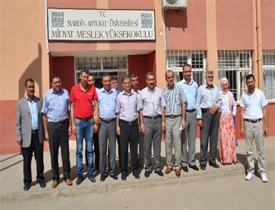 Stk'lardan Yüksekokul Müdürü Tarık Demir’e Ziyaret