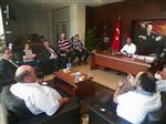 NECDET ÖZEKMEKÇI - Söke Tiracet Borsası'ndan Başkan Özekmekçi'ye Ziyaret