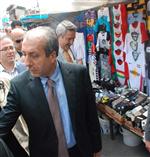 MEYAN ŞERBETİ - Bakan Eker Esnaf Ziyaretinde