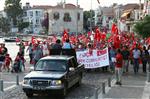 TÜRKIYE GENÇLIK BIRLIĞI - Foça’da 'Vatan Emek Cumhuriyet Birlikteliği' Yürüyüşü