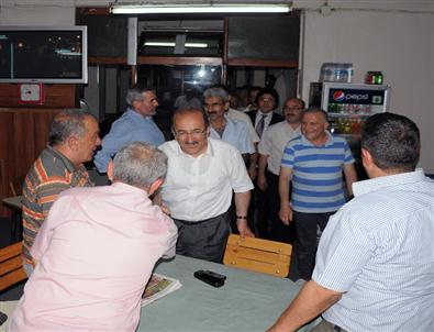 Başkan Gümrükçüoğlu Mahalle Ziyaretlerine Devam Ediyor